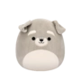 Peluche Squishmallows de 30 cm Shaun le Schnauzer gris