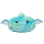 Peluche Squishmallows Stackables de 30 cm Reid le ptérodactyle bleu sarcelle aux ailes scintillantes