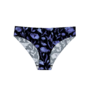 Varrás nélküli női alsó Éjféli pipacs
