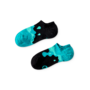 Vidám zokni sportcipőbe Türkiz cseppek