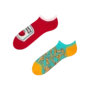 Socquettes rigolotes pour baskets Frites et ketchup