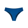 Mélykék bikinialsó magasított derékkal