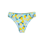 Bikinialsó magasított derékkal Nyári citromok