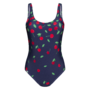 Women's One-Piece Swimsuit Sweet Cherries