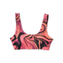 Top bikini sportivo Buonumore Colori liquidi