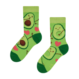 Veselé detské ponožky Avokádová láska