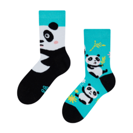 Živahne otroške nogavice Panda