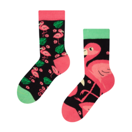 Veselé dětské ponožky Plameňáci