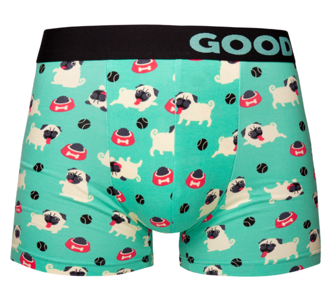 Lustige Boxershorts Mops Goodmood