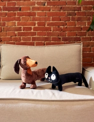 Dedoles plyšiak Dlhá mačka