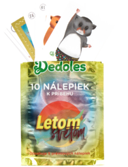 Prémiový balíček nálepiek Dedoles škrečky