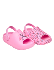 Sandali krocksy Buonumore stile chunky 0-6 anni Fenicotteri e cuori