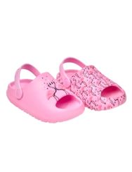 Sabots chunky rigolos pour bébés Cœurs et Flamants roses Sabots chunky rigolos pour bébés Cœurs et Flamants roses