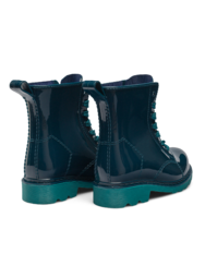 Stivali da pioggia Buonumore per bambini, azzurro smeraldo