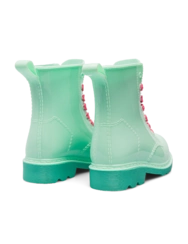 Svetlé mentolové detské gumáky