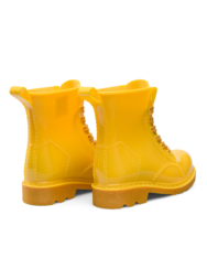 Stivali da pioggia Buonumore per bambini, giallo oro