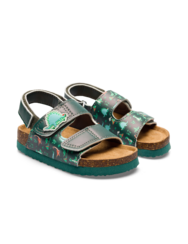 Sandali in sughero per bambini Skatepark dei dinosauri