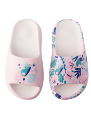 Vidám, chunky gyerekpapucs Levelek és pillangók