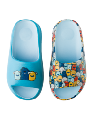 Весели детски chunky чехли Забавни чудовища