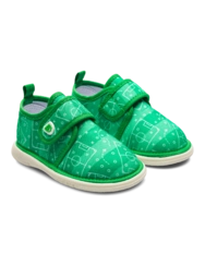 Veselé papučky pre bábätká Futbalové ihrisko