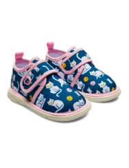 Veselé papučky pre bábätká Hravé mačiatko