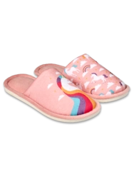 Veselé detské papuče Jednorožec v oblakoch