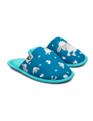 Vidám gyerek házi papucs Bárányok és felhők