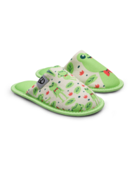 Vidám gyerek házi papucs Béka