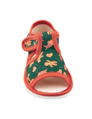 Dětské papučky s otevřenou špičkou Perníčky