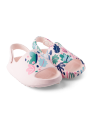 Vidám chunky szandál kicsiknek Levelek és pillangók