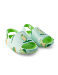 Весели бебешки chunky кроксове Костенурката сърфист