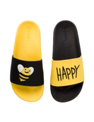 Sandales rigolotes pour enfants Abeille heureuse