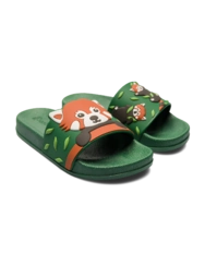 Sandales rigolotes pour enfants Panda roux Sandales rigolotes pour enfants Panda roux