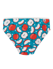 Vidám lány alsó Piros alma