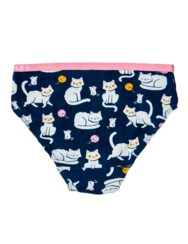 Veselé dievčenské nohavičky Hravé mačiatko