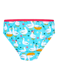 Весели бикини за момичета Гъски и цветя