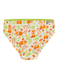 Slip Buonumore da bambina Volpe e farfalle