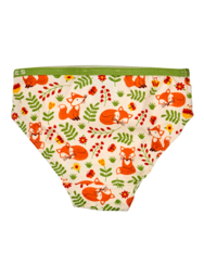 Vidám lányka alsó Róka és pillangók