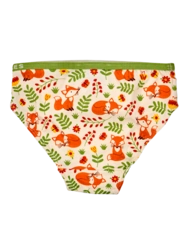 Veselé dievčenské nohavičky Líška a motýle