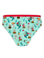 Slip Buonumore da bambina Topolini in giardino