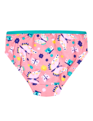 Vidám lány alsó Aranyos pillangók