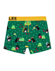 Vidám fiú bokszeralsó Vakond