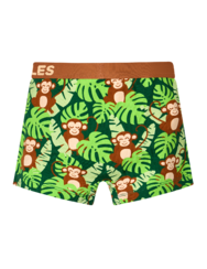 Vidám fiú bokszeralsó Kicsi majom