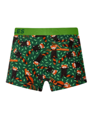 Vidám fiú bokszeralsó Vörös panda