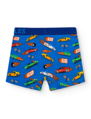 Vidám fiú bokszeralsó Száguldó autók