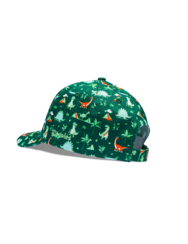 Vidám gyerek baseball sapka Dínó gördeszkával