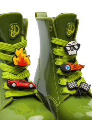 Veselé ozdoby na šnúrky Pretekár set 5ks