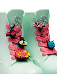 Комплект забавни украшения за връзки за обувки Градина 5 бр.