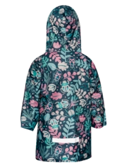 Veselý dětský pršiplášť Listy a broučci