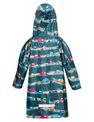 Vidám gyerek esőkabát Éjszakai autók